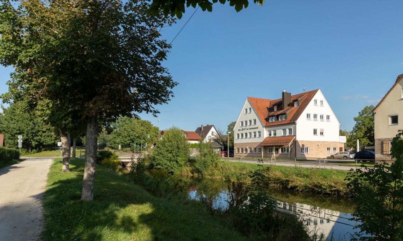 Hotel Am Ludwigskanal Wendelstein Exterior photo